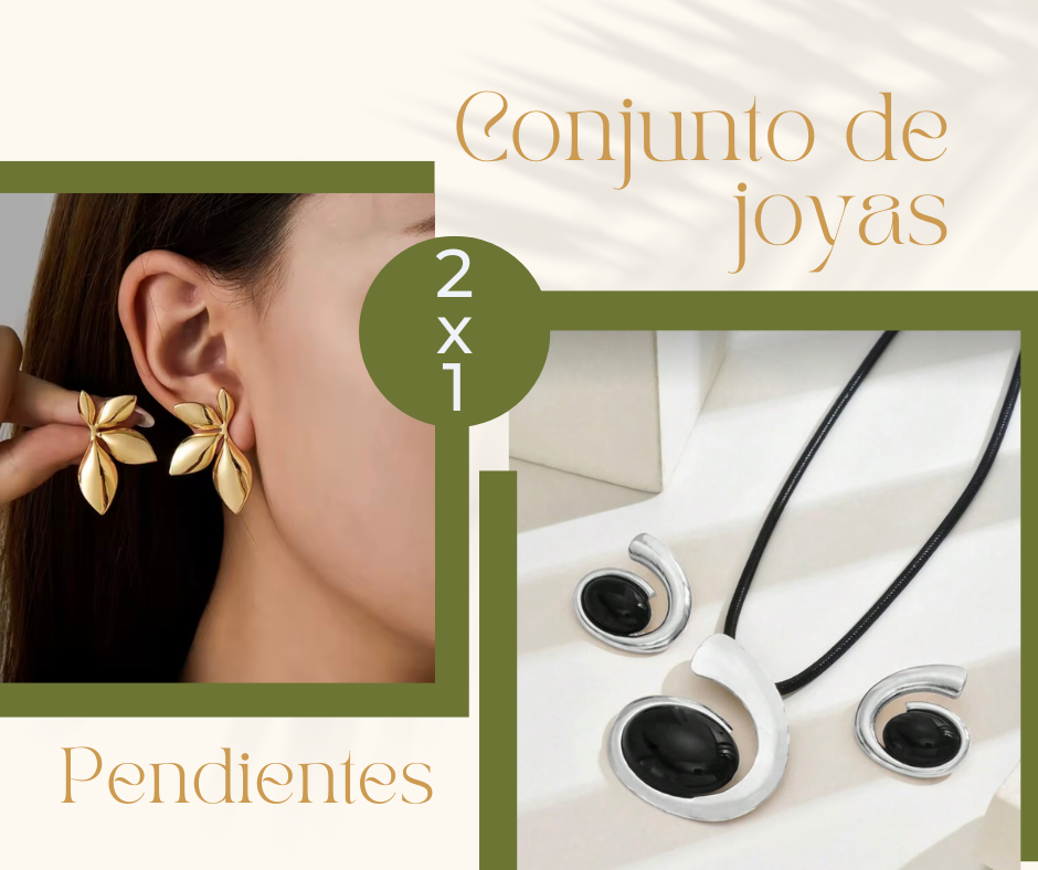 Pendientes + Conjunto de joyas